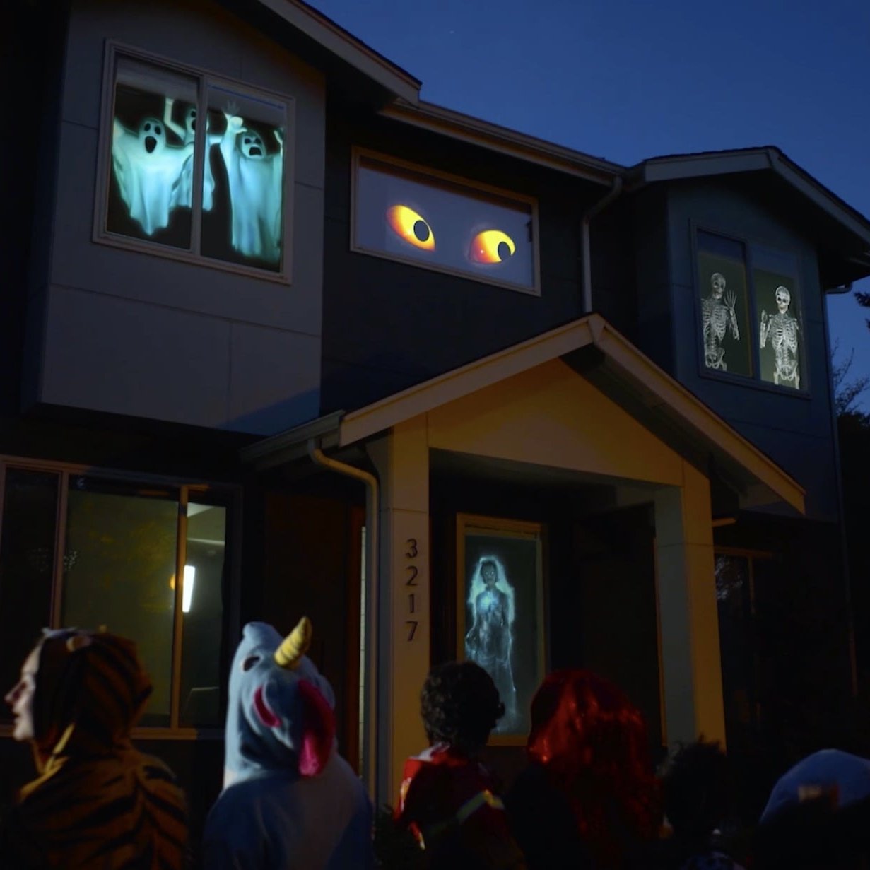 Holographic Holiday Window Projector