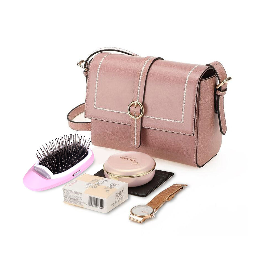 Portable Ionic Hair Brush (Health, Silky Hair In Minutes!) - BuyRite