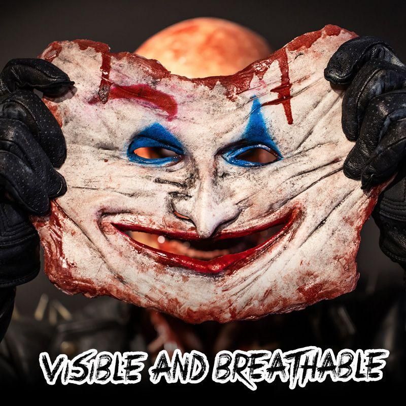 Gruesome Double Layered Clown Mask