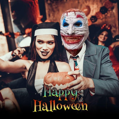 Gruesome Double Layered Clown Mask