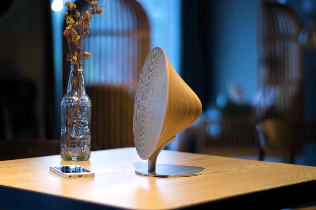 Wooden Cone Bluetooth Speaker (Excellent Sound Quality) - BuyRite