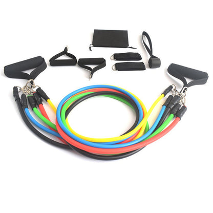 Resistance Bands Set (Builds Muscle, Cuts Fat) - BuyRite