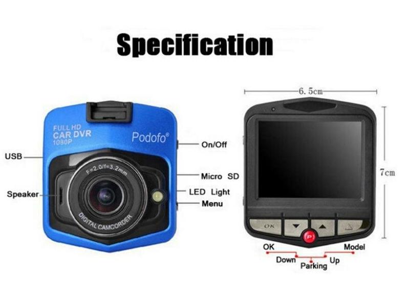 Full HD Mini Dashcam (with Real Time Recording, Night Vision & More!) - BuyRite