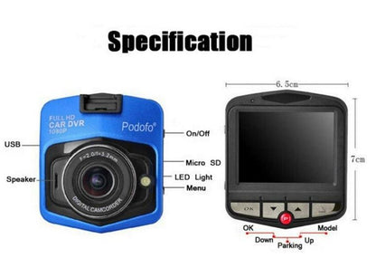 Full HD Mini Dashcam (with Real Time Recording, Night Vision & More!) - BuyRite