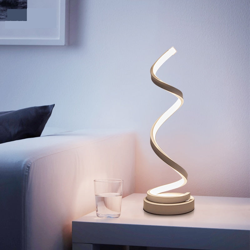 Decorative Spiral Table Lamp - BuyRite
