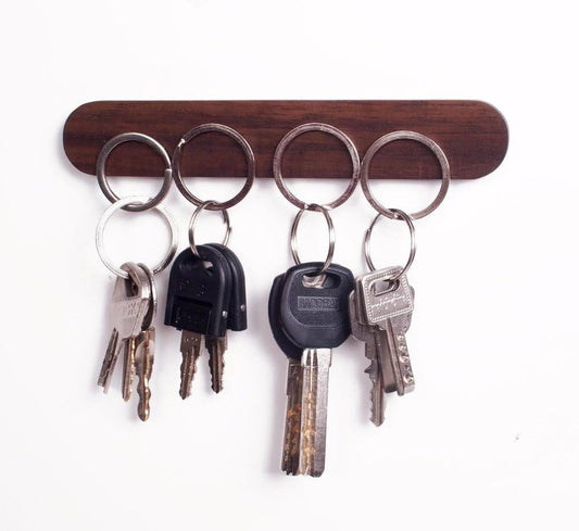 Magnetic Wood Grain Key Holder - BuyRite