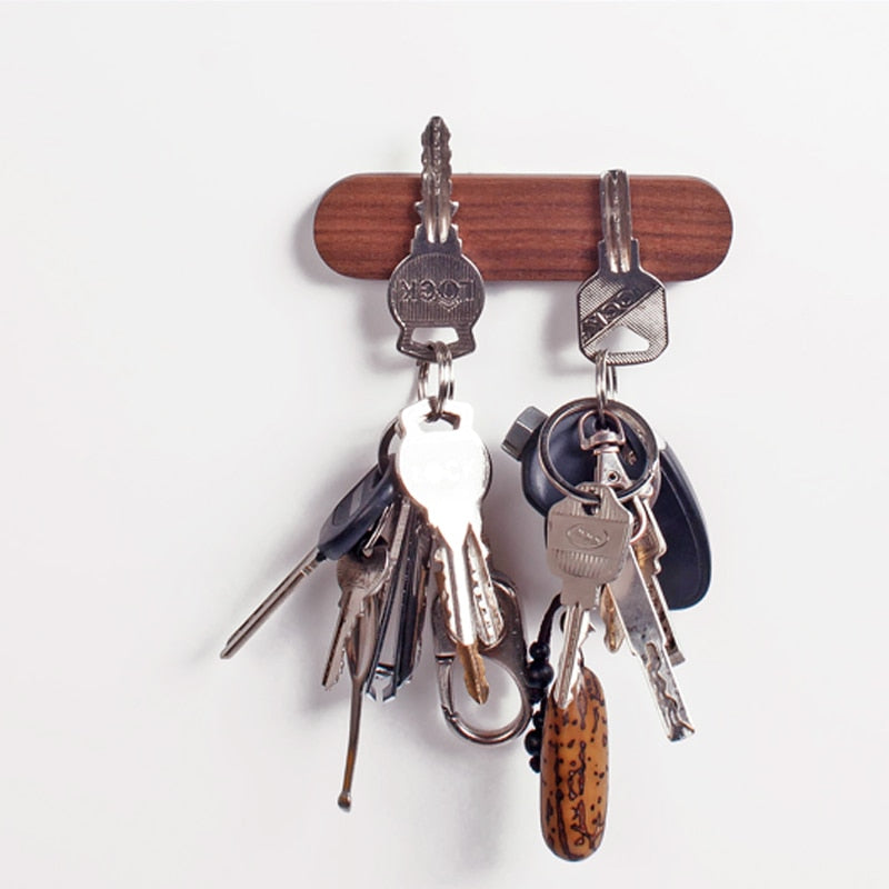 Magnetic Wood Grain Key Holder - BuyRite