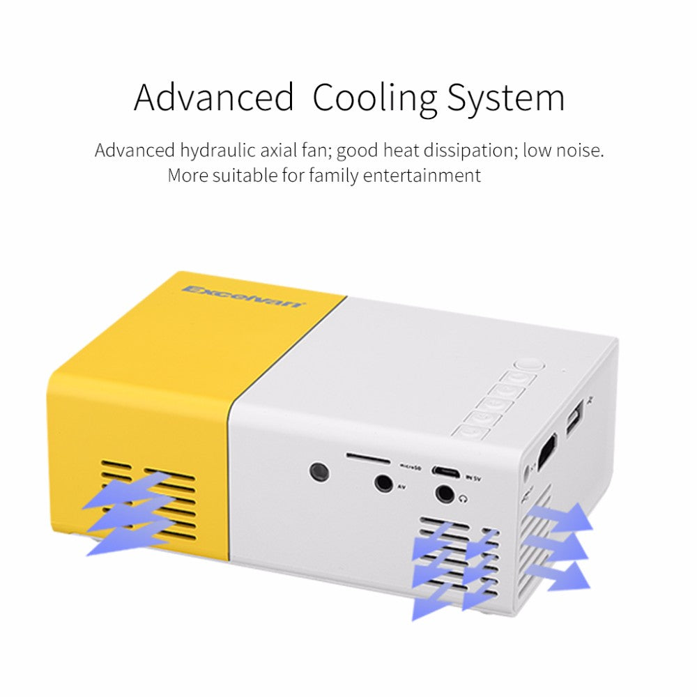 Mini Portable LCD Projector - BuyRite