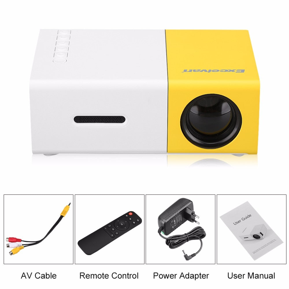 Mini Portable LCD Projector - BuyRite