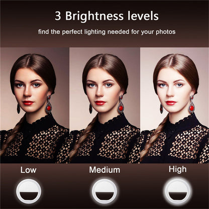 LED Ring Light (Instantly Enhances Your Photos/Videos!) - BuyRite