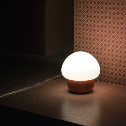 Wooden Mushroom LED Night Light (Blissful Sleep Guaranteed!) - BuyRite