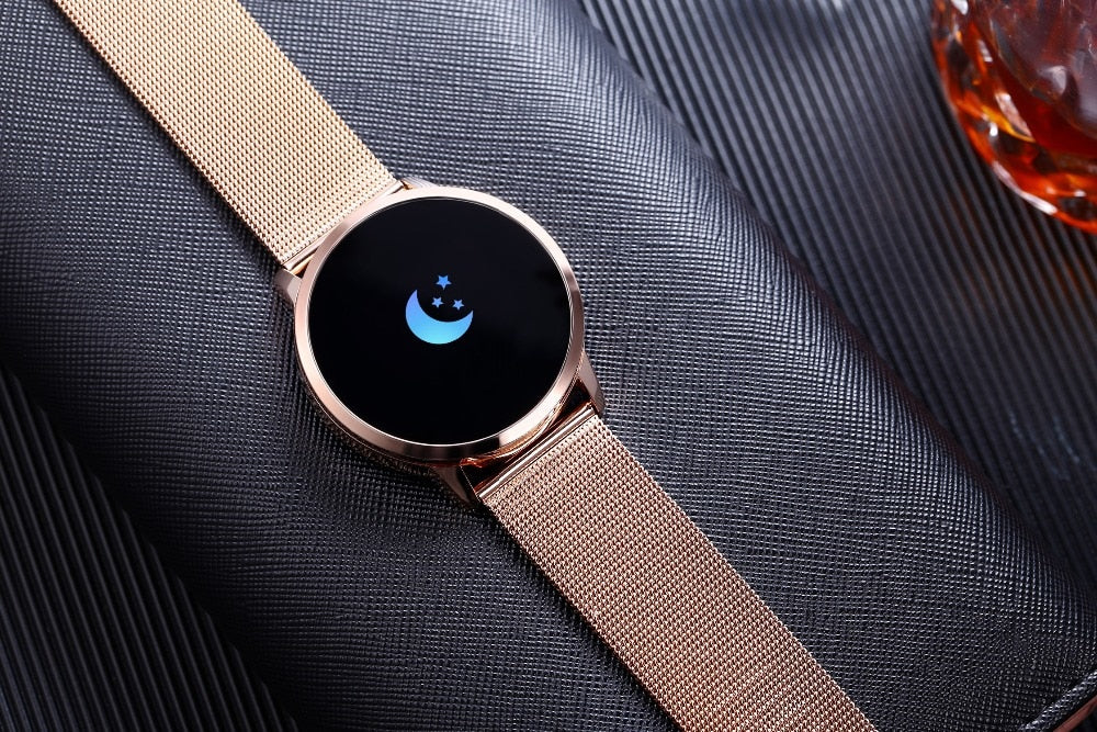 Slender Fit Bluetooth Smart Watch (Fitness Tracker, Heart Rate Monitor & Much More!) - BuyRite