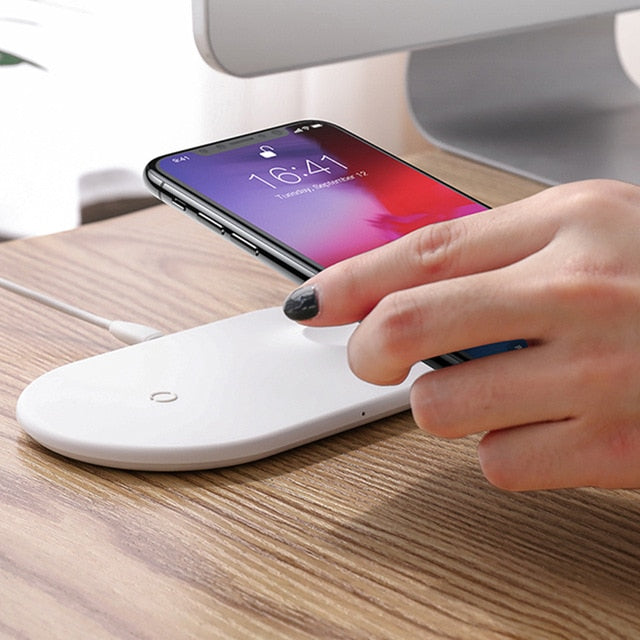 Quick Boosting Double Charge Pad (Works with iPhone & Samsung Phones!) - BuyRite
