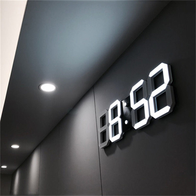 LED Digital Wall Clock. Perfect for Home and Office! - BuyRite