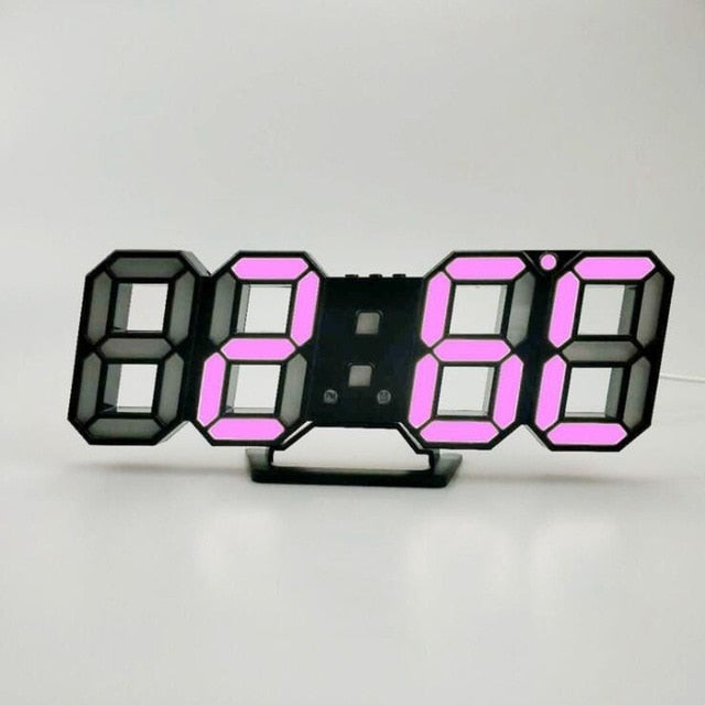 LED Digital Wall Clock. Perfect for Home and Office! - BuyRite