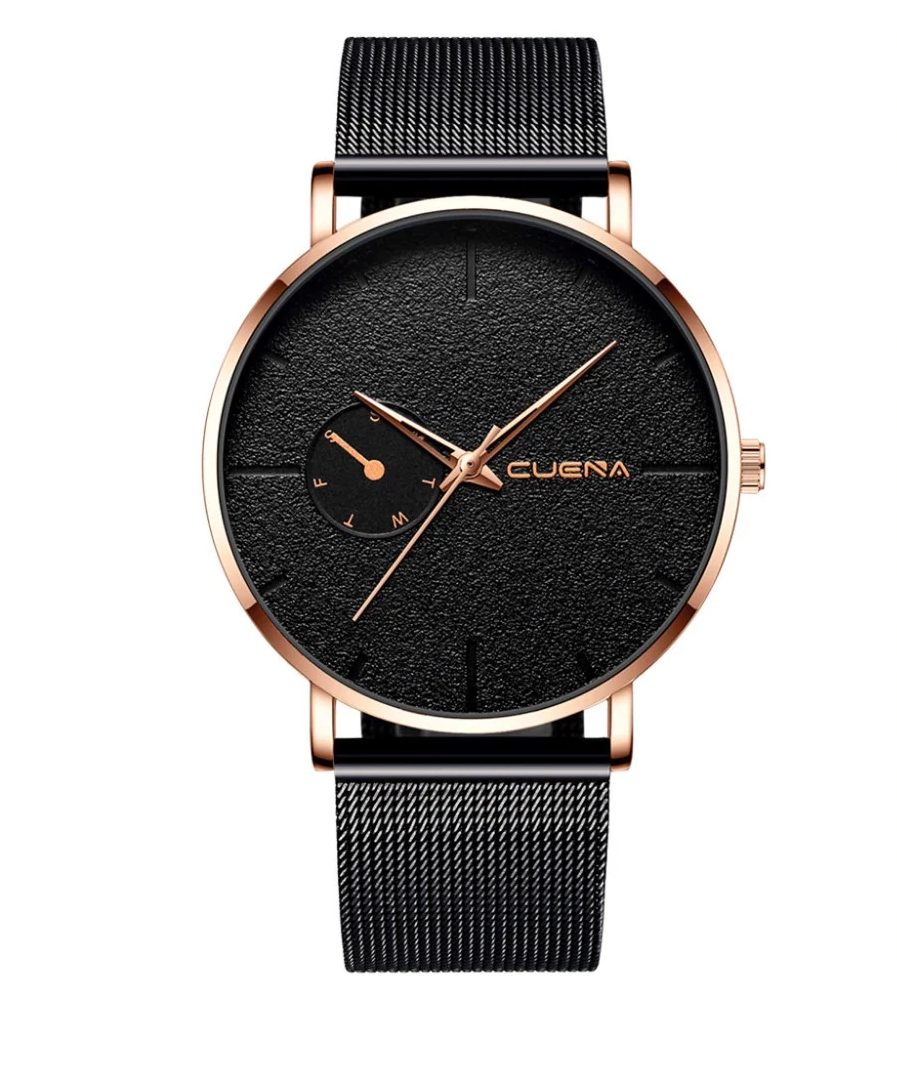 Slim Steel Quartz Watch (Shock Proof Luxury Design!!!) - BuyRite