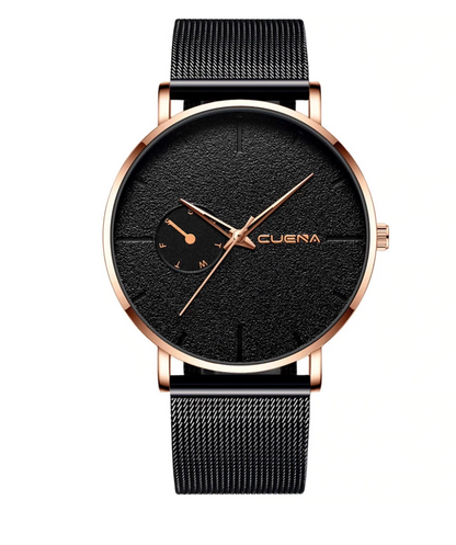 Slim Steel Quartz Watch (Shock Proof Luxury Design!!!) - BuyRite